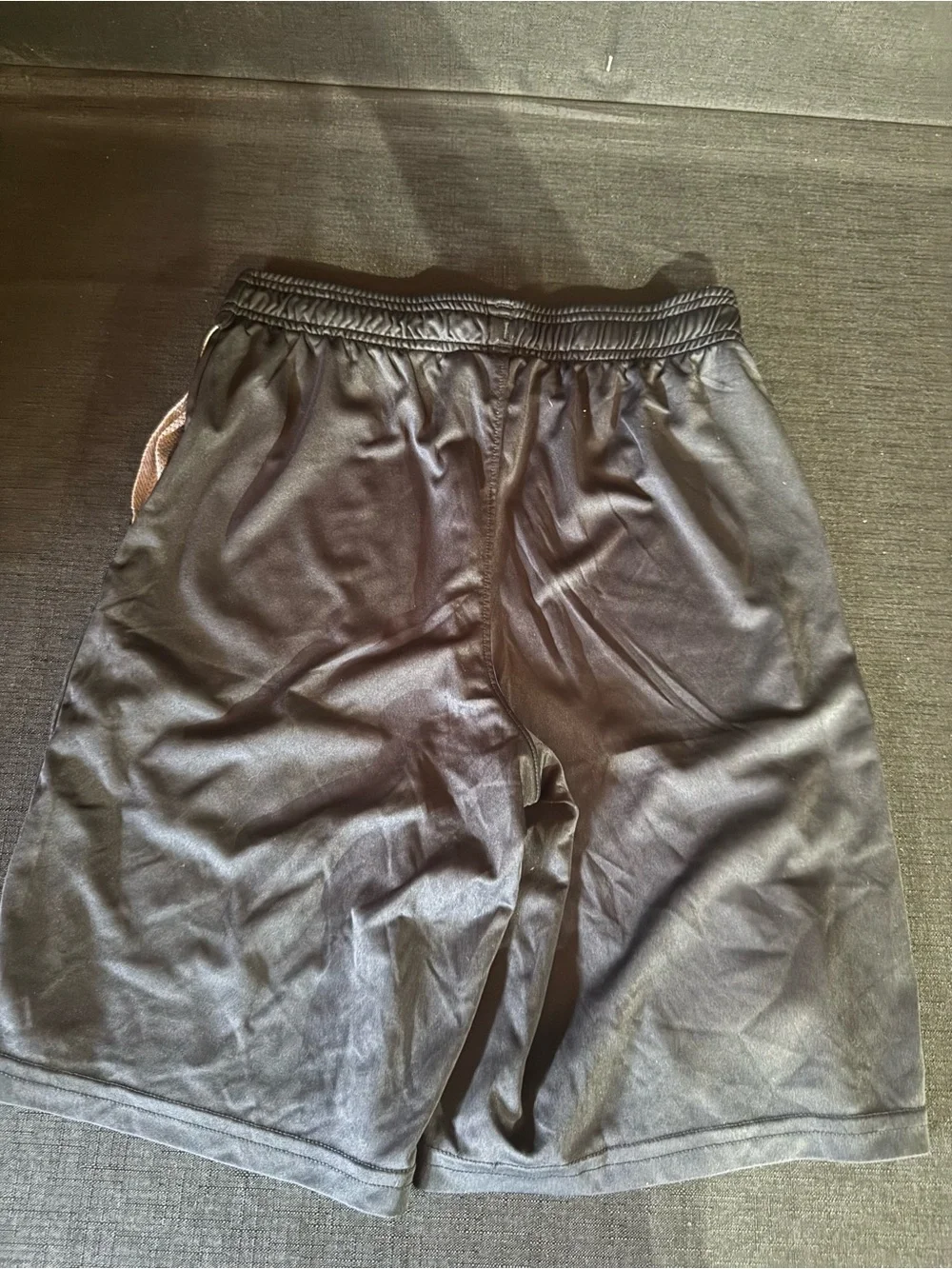 Under Armour Men's Black Athletic Training Shorts with Logo
